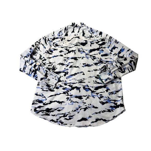 Robert Graham Mens Long Sleeve Button-Up Shirt 2XL Multicolor Abstract Pattern - Picture 4 of 9